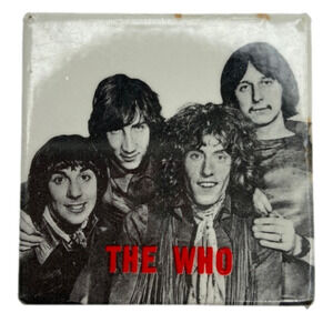 Vintage “The Who” Pin Button